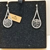Orecchini Vidali Gioielli Donna in Argento Zircone ORAR-49-34 - ORAR-49-34